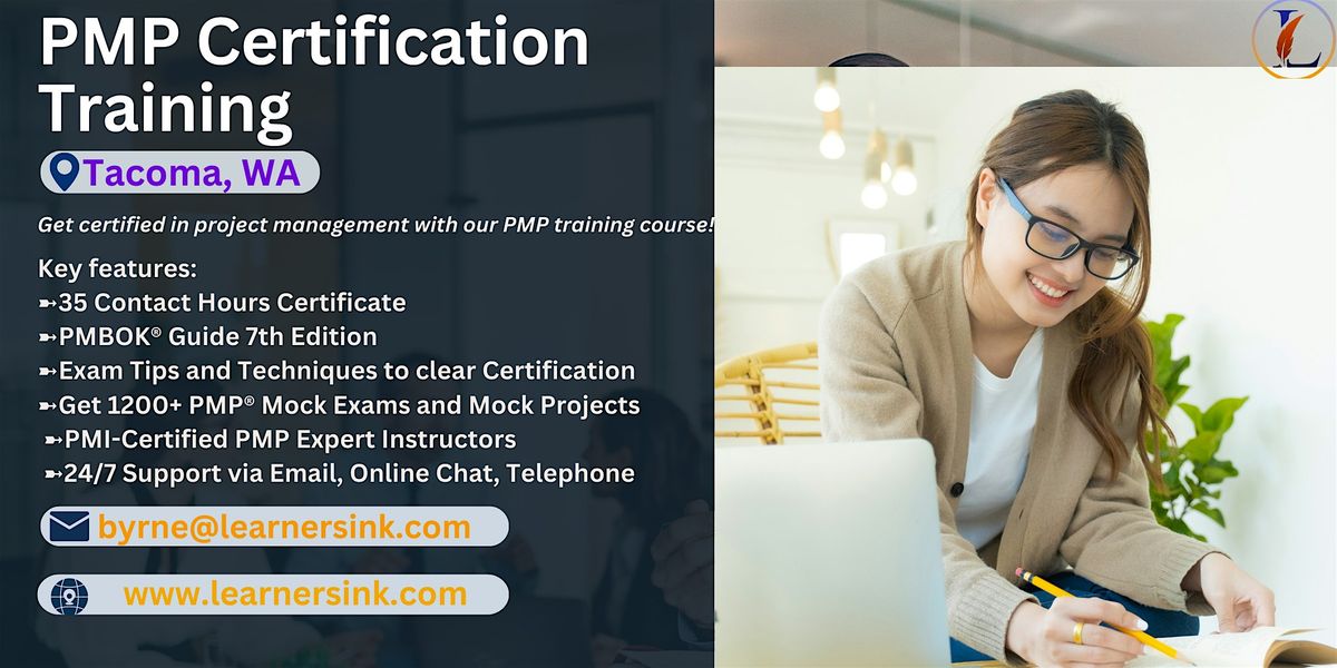 PMP Training Bootcamp in Tacoma, WA