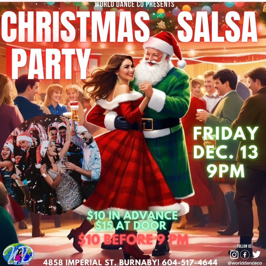 \ud83c\udf84\ud83c\udf85Christmas Salsa Party \ud83c\udf85\ud83c\udf84