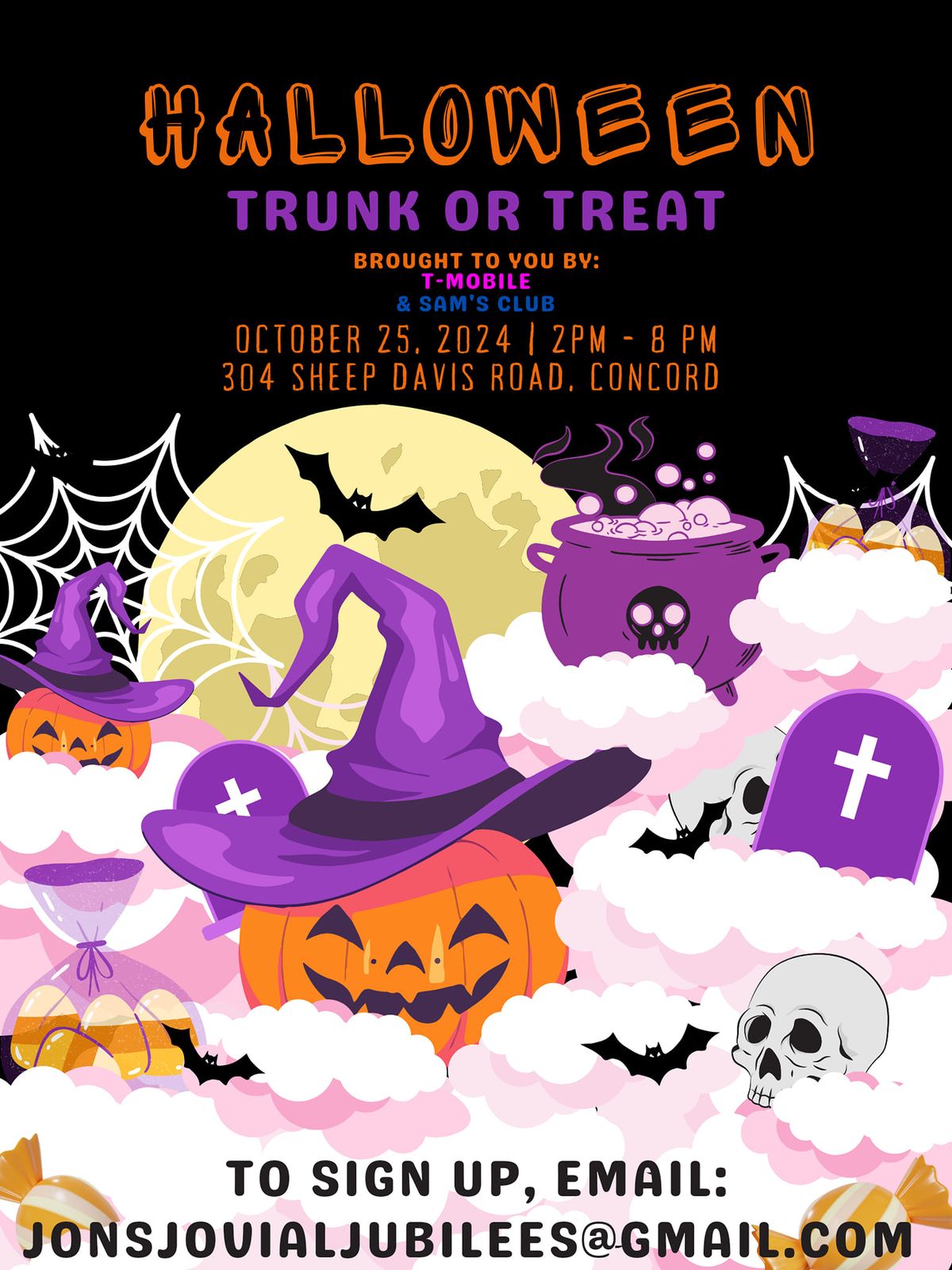 Trunk or Treat with Sam's and Tmobile