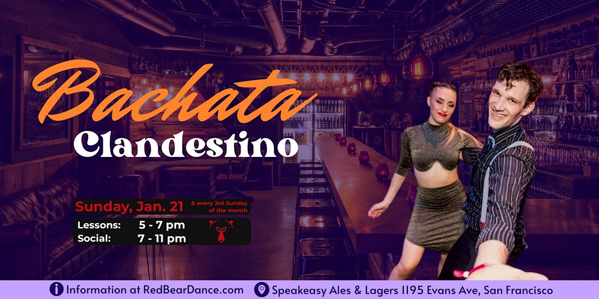 Bachata Clandestino - class and social dancing