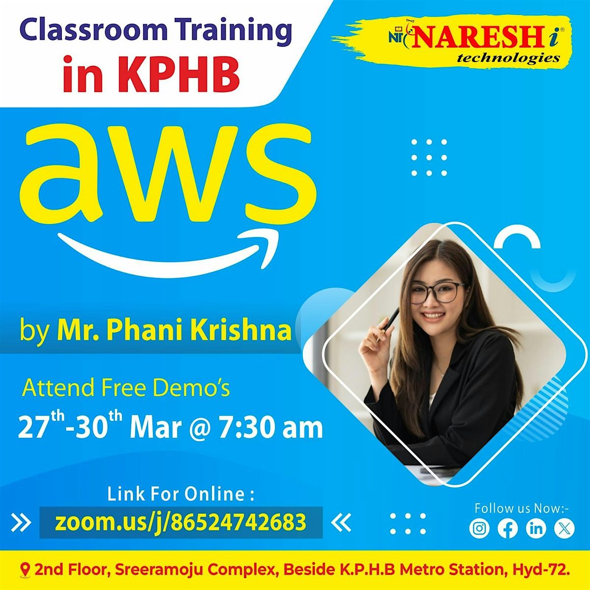Amazon Web Services Training in Kphb Colony, Hyderabad - NareshIT