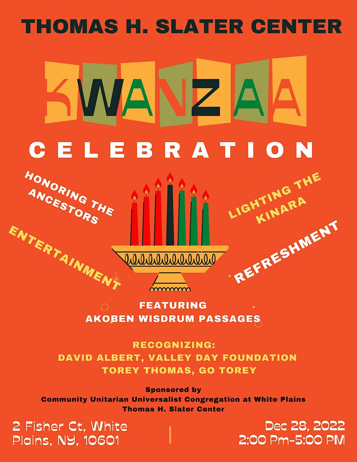 Thomas H. Slater Center Kwanzaa Celebration