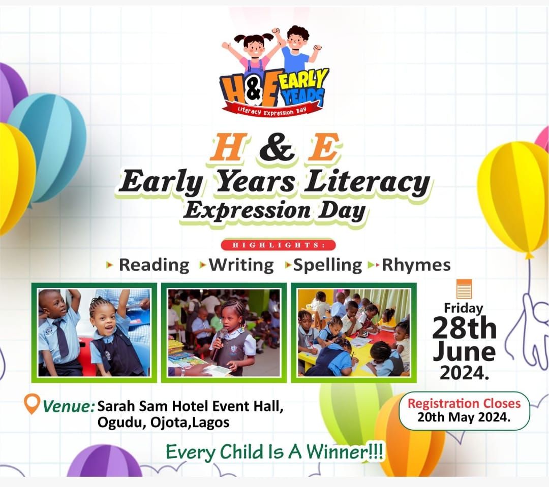 H &;E Early Years Literacy Expression Day 