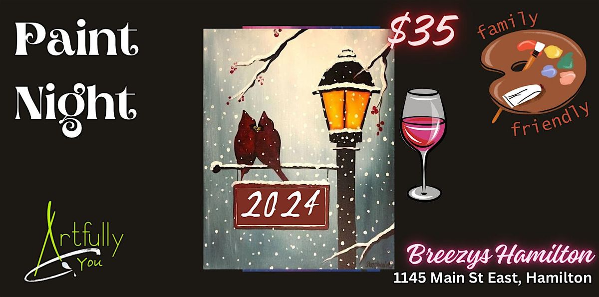 13th December 2024  Paint Night - Breezys Hamilton