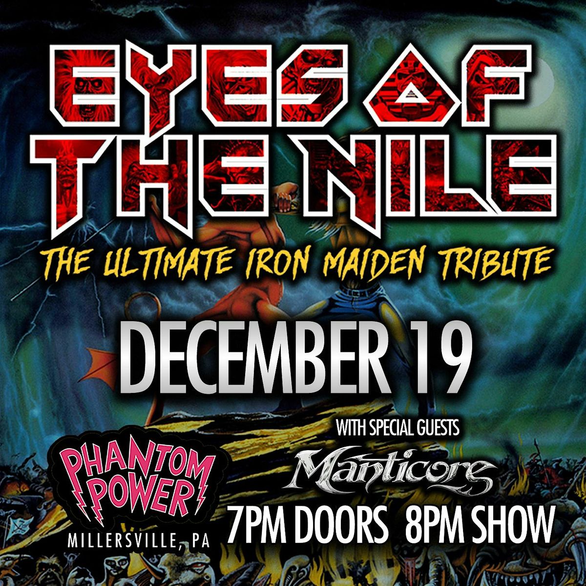 Eyes of the Nile - Iron Maiden Tribute & Manticore