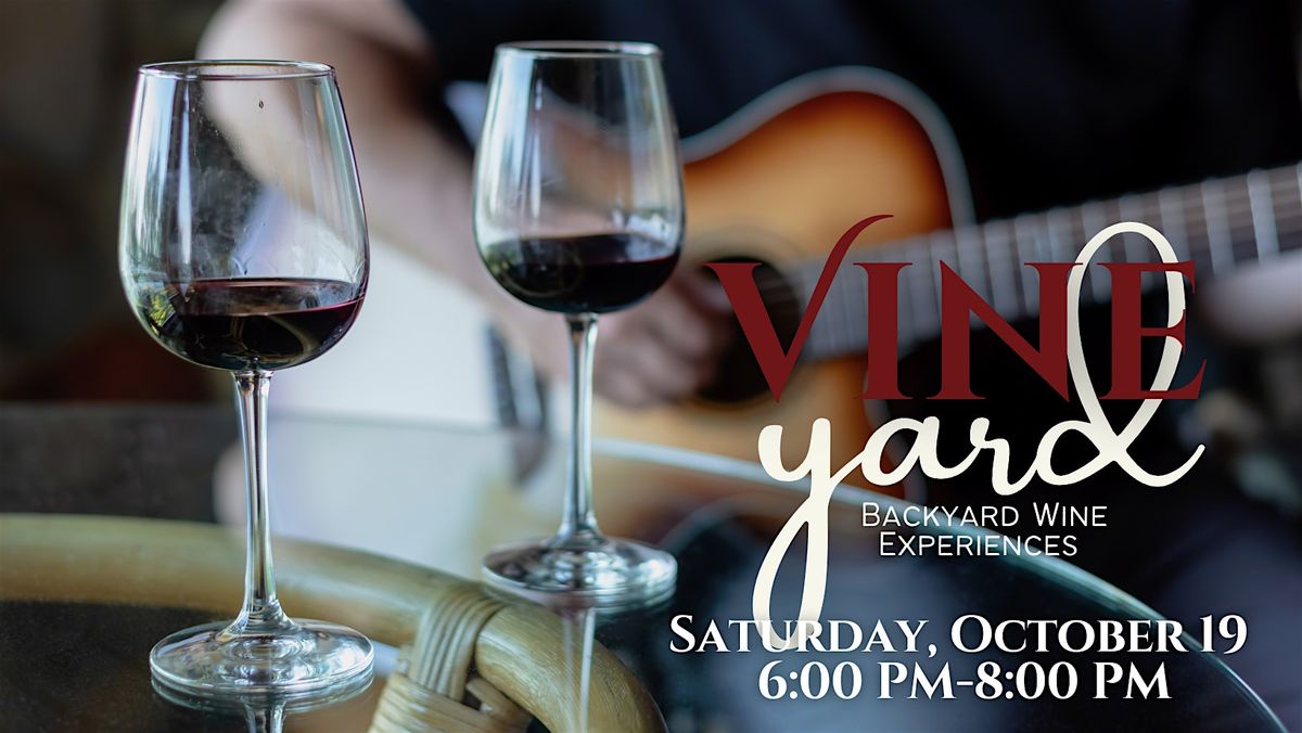 Fall Backyard Wine Tasting and House Concert