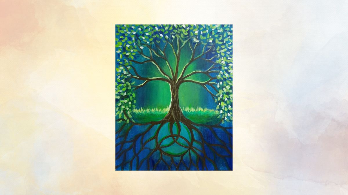 Paint Nite: Celtic Trinity Tree