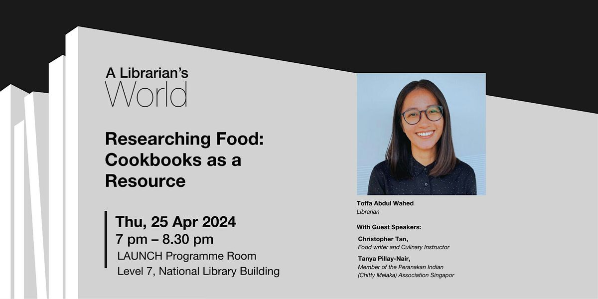 A Librarian\u2019s World | Researching Food: Cookbooks as a Resource
