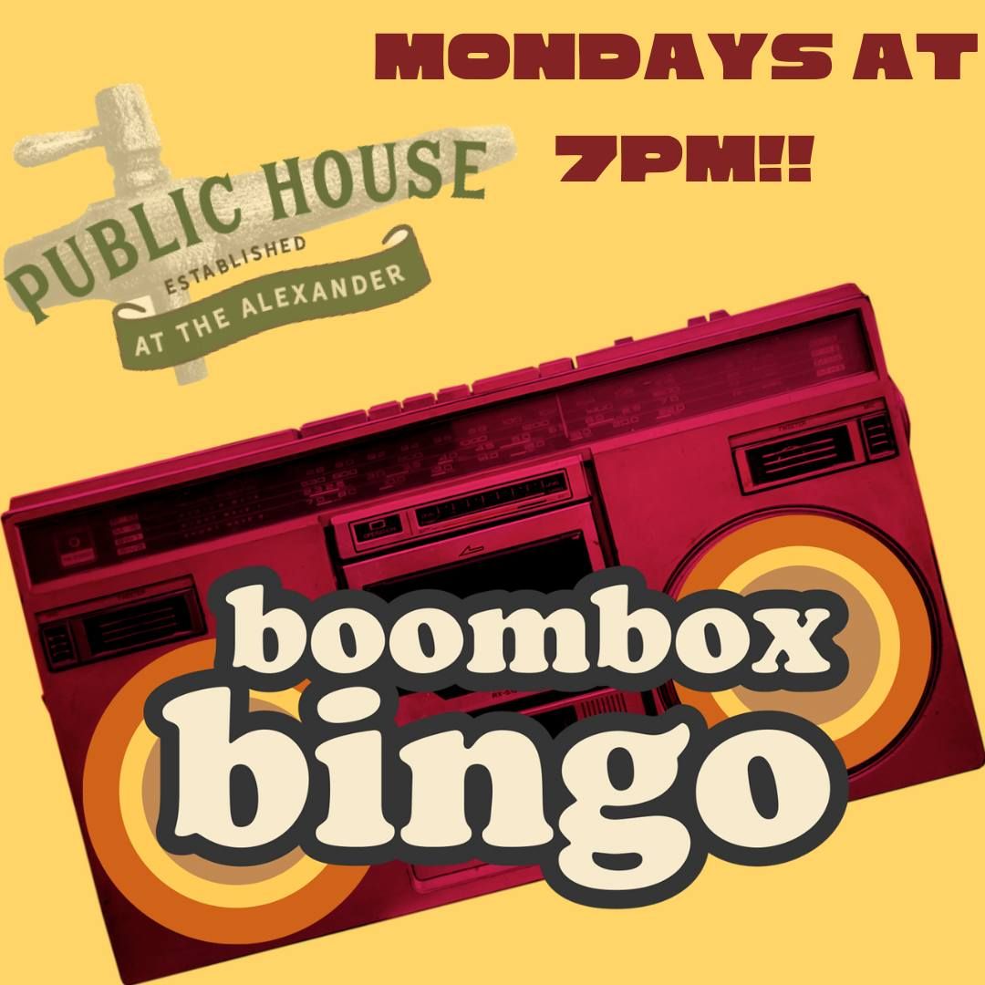 Boombox Bingo Hosted by Geeks Who Drink 