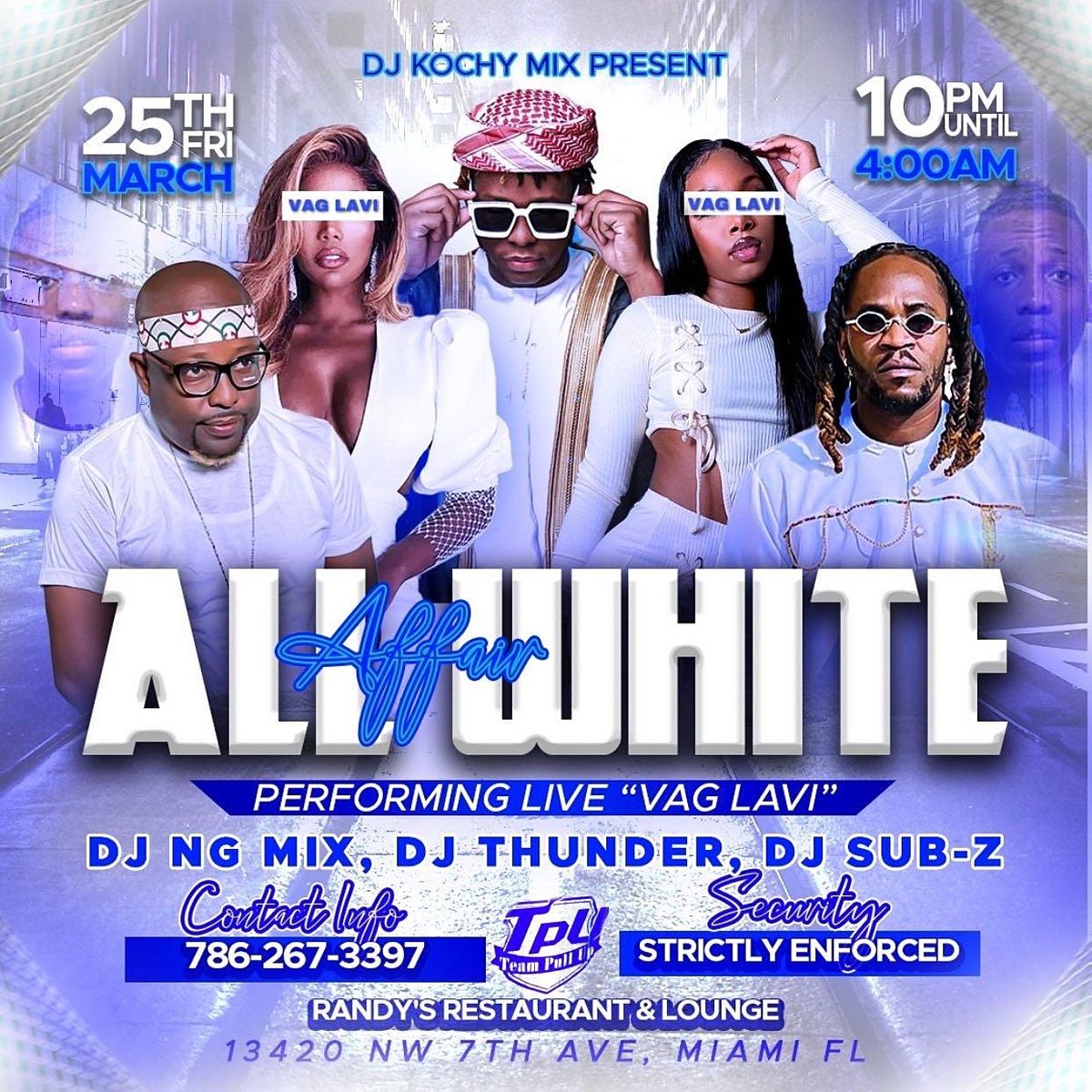 Vag Lavi All White Affair 2022, 13420 NW 7th Ave, Miami, 25 March to 26 ...