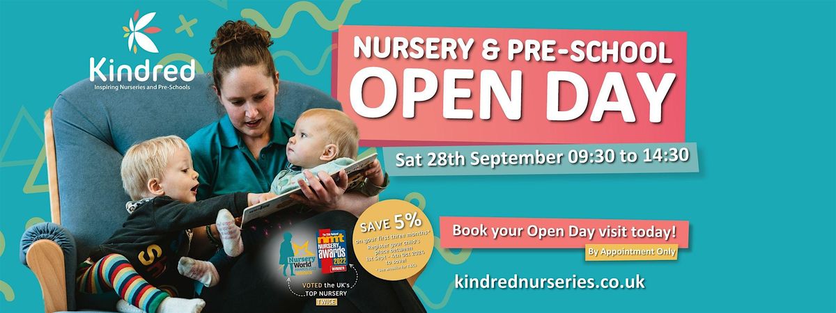 Kindred White Post Nursery & Pre-School Open Day - 28th September 2024