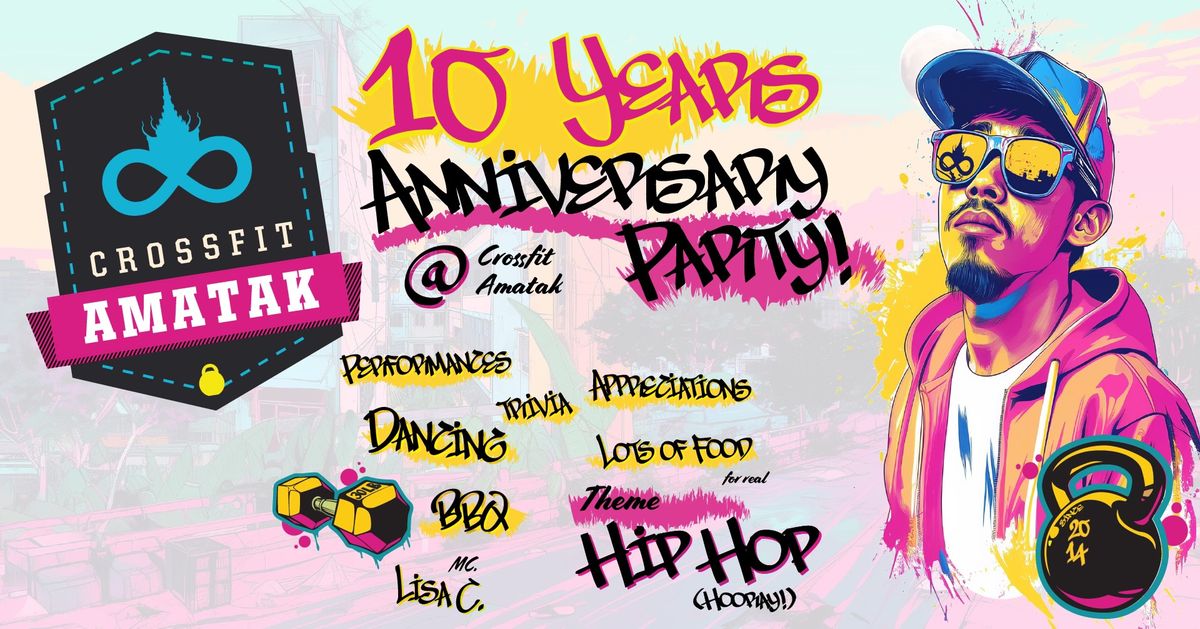 10 Years Anniversary Party!