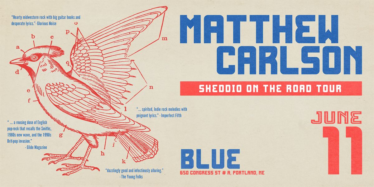 Matthew Carlson - Sheddio On The Road Tour - Portland, ME