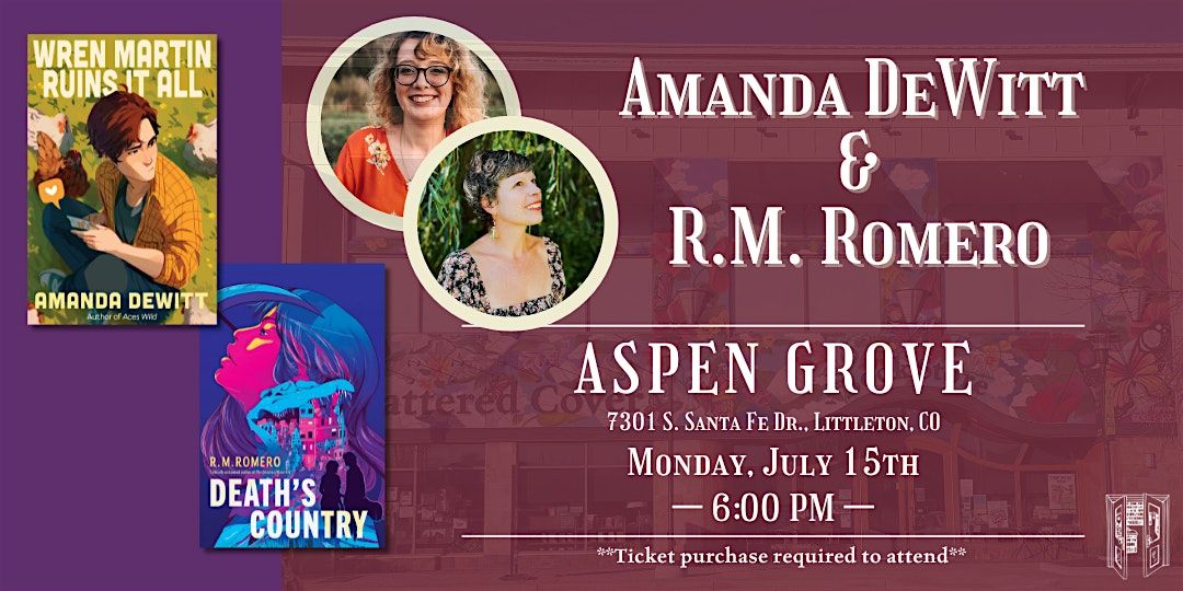 Amanda DeWitt and R. M. Romero Live at Tattered Cover Aspen Grove