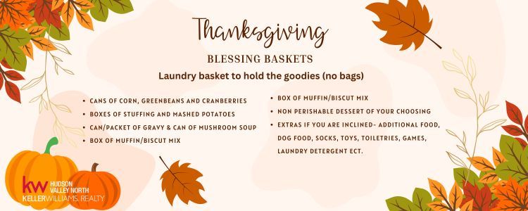 Thanksgiving Blessing Baskets