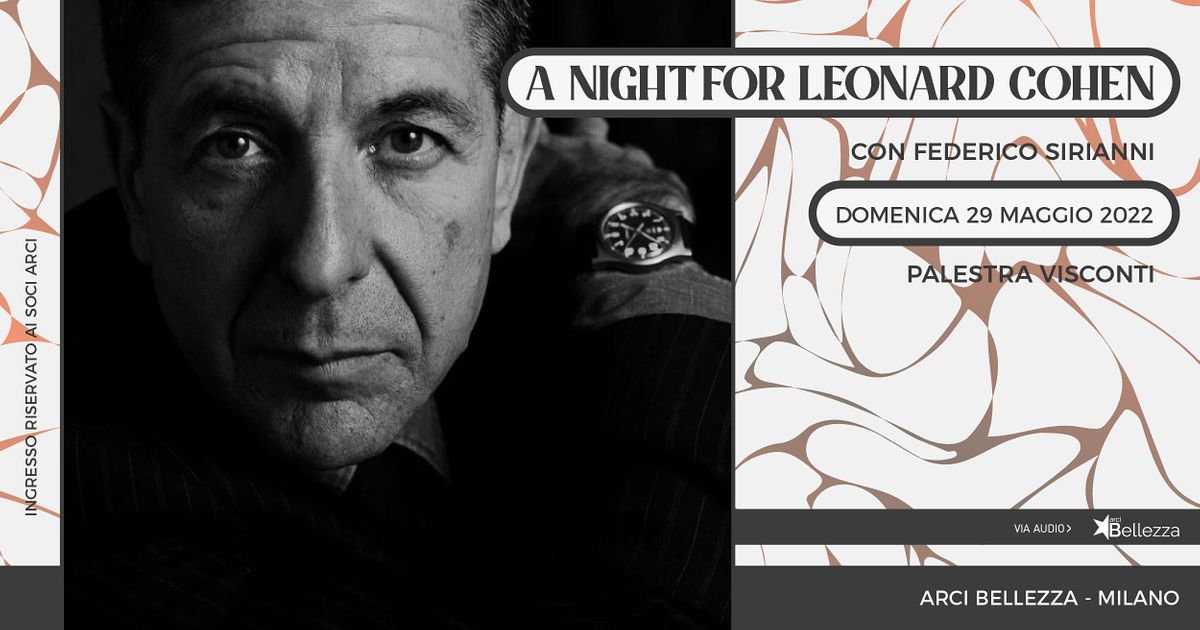 A Night for Leonard Cohen