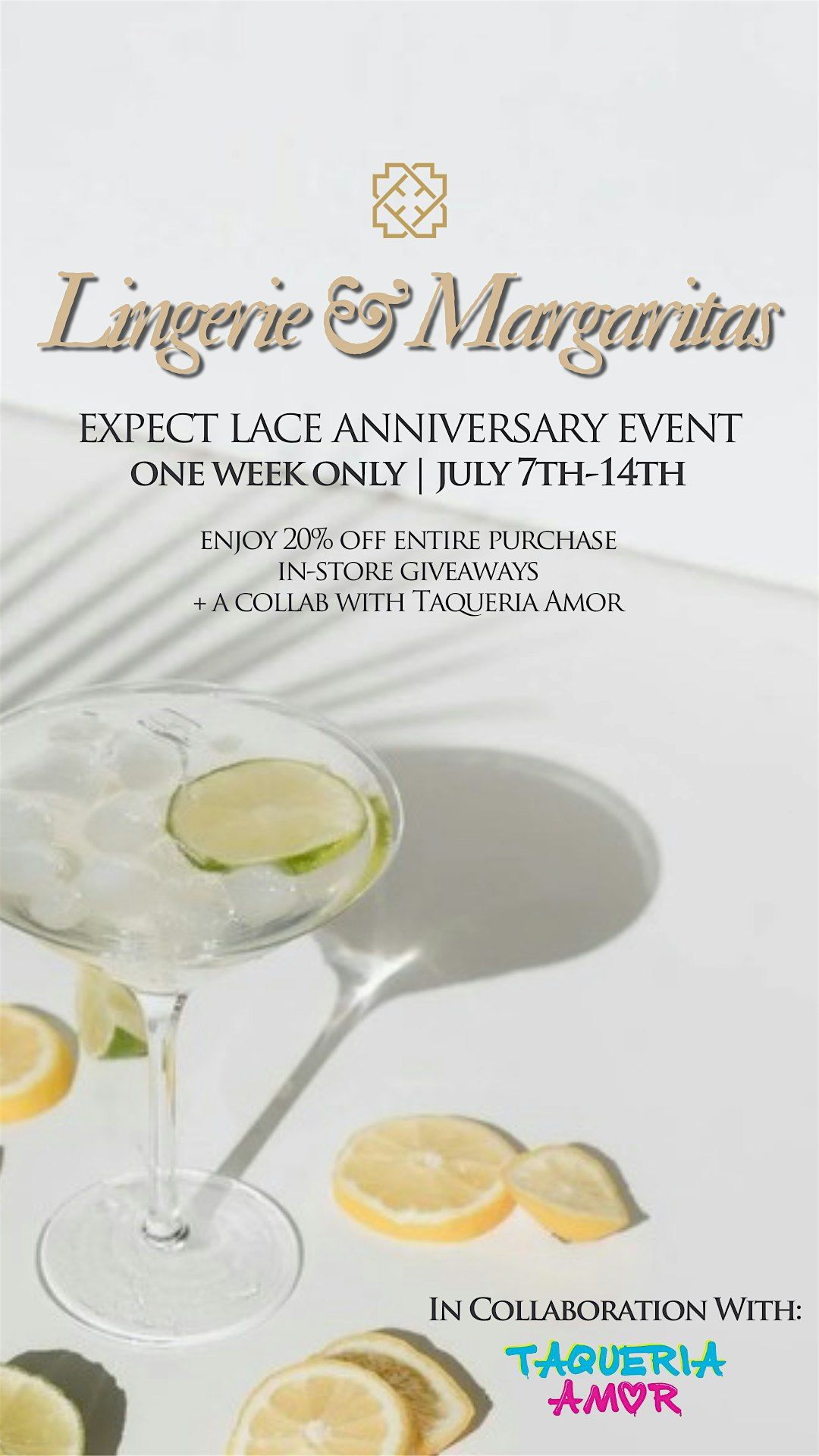 Expect Lace Lingerie Anniversary Event