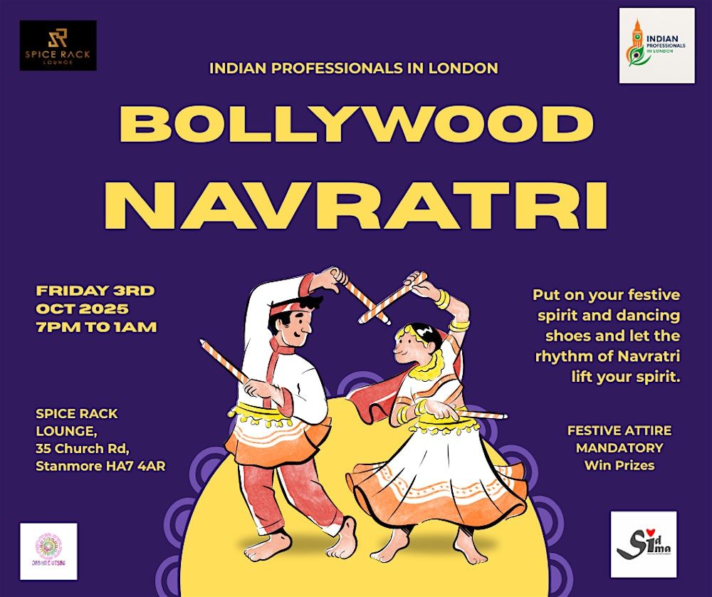 Indian Professionals in London - Bollywood Navratri Night 2025