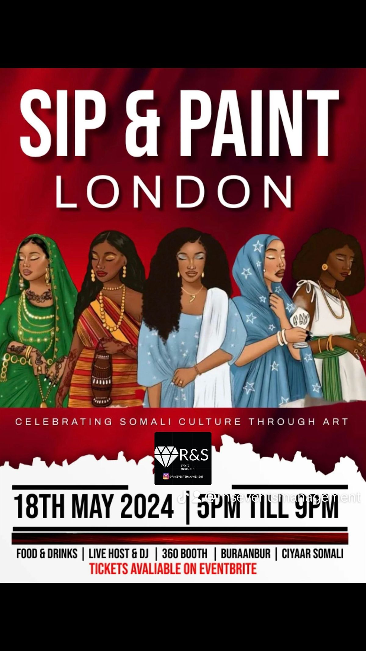 R&S Sip and Paint - Somali Culture Edition (BIRMINGHAM)