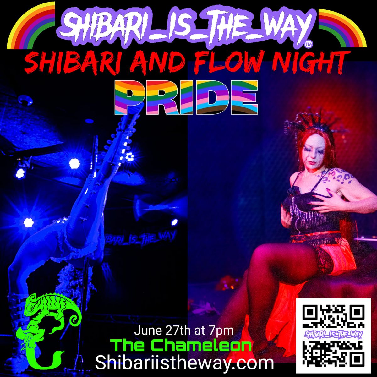 Shibari and Flow Night "PRIDE"