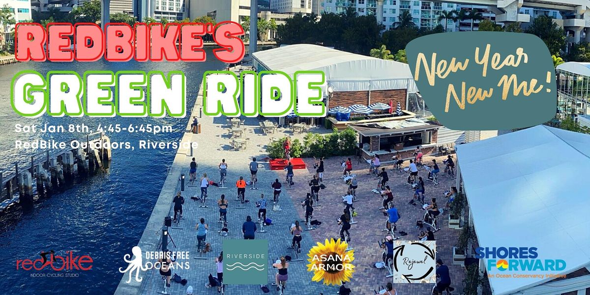 RedBike's Green Ride- Sustainable Sunset Spin Class, Vendor Market + Brews
