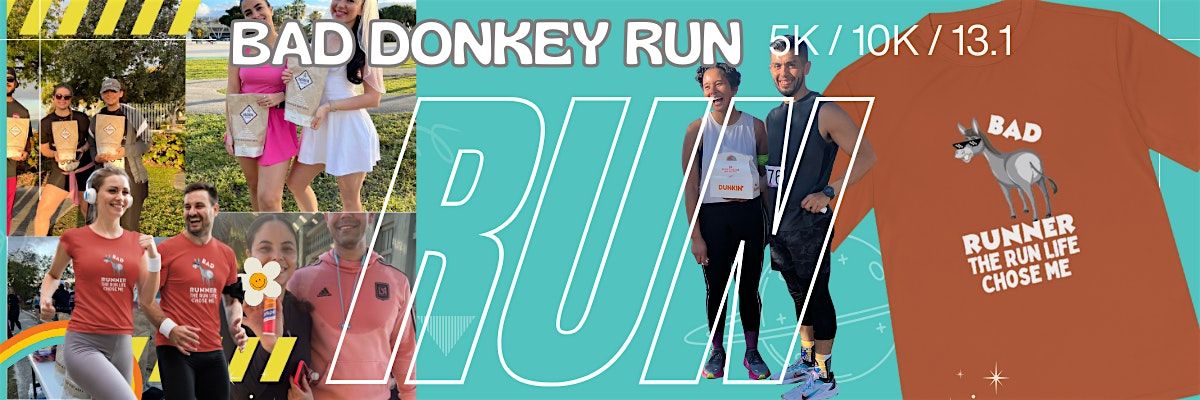 Bad Donkey NIGHT Run 5K\/10K CHICAGO\/EVANSTON