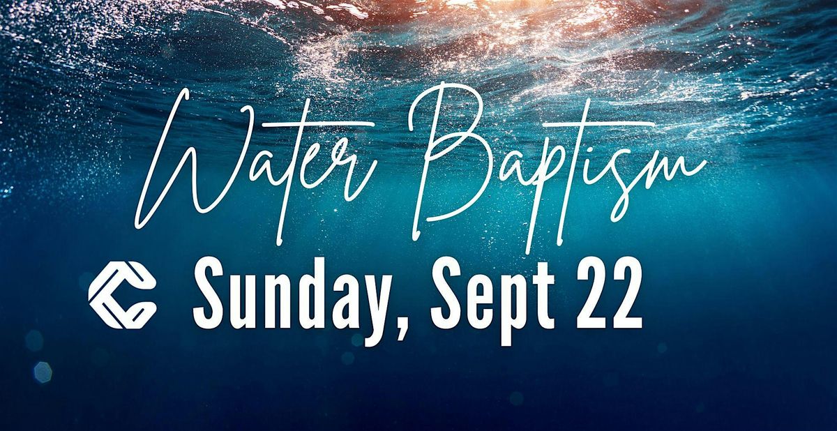 Water Baptism at City Sanctuary