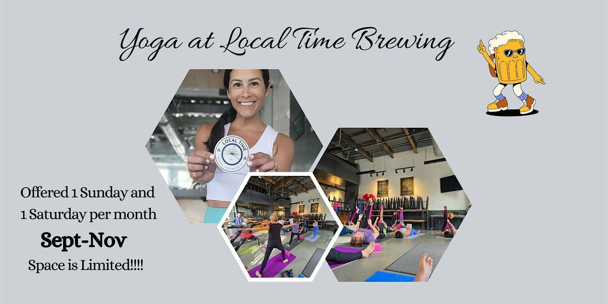 Yoga at Local Time Brewing