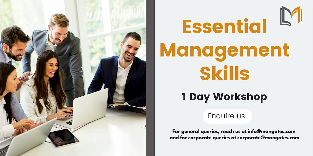 Essential Management Skills 1 Day Workshop in Anchorage on Jun 25th, 2024