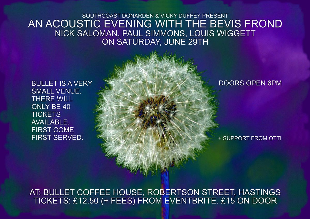 An acoustic evening with The Bevis Frond