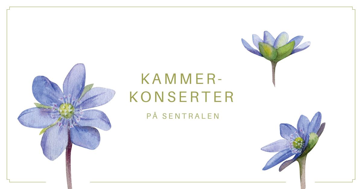 Kammerkonsert p\u00e5 Sentralen: Maurice Ravel 150!