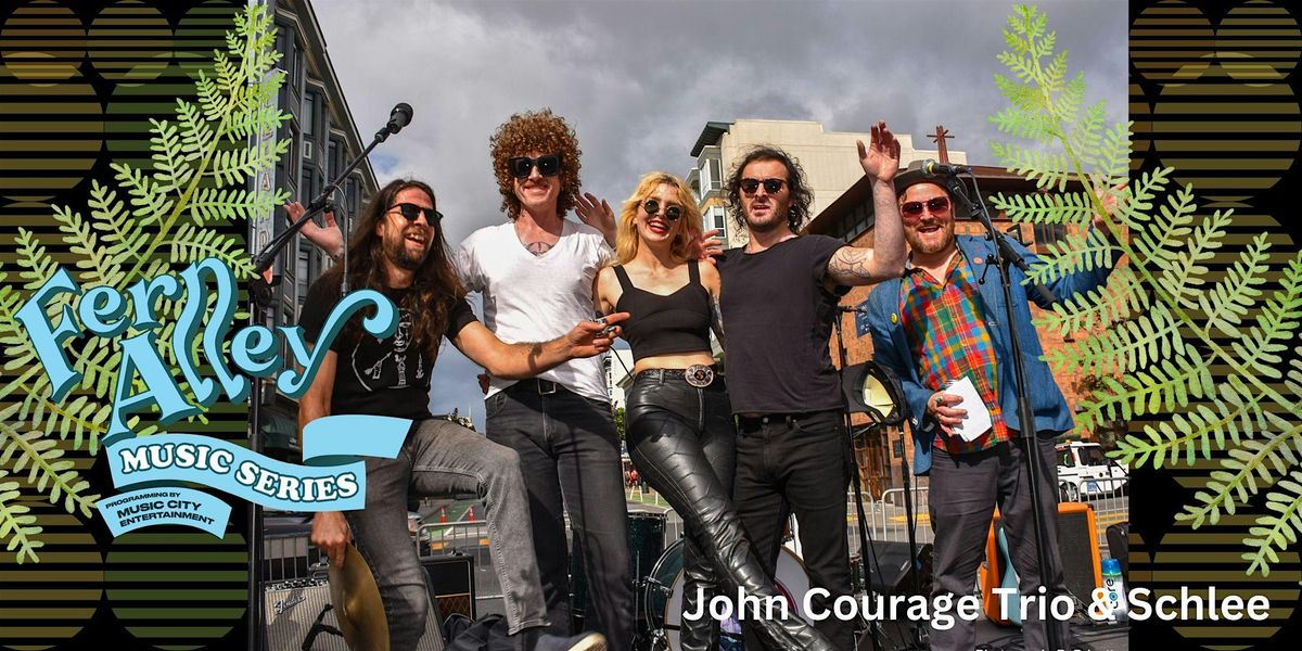 MCSF Presents the Fern Alley Music Series w\/John Courage Trio + Schlee