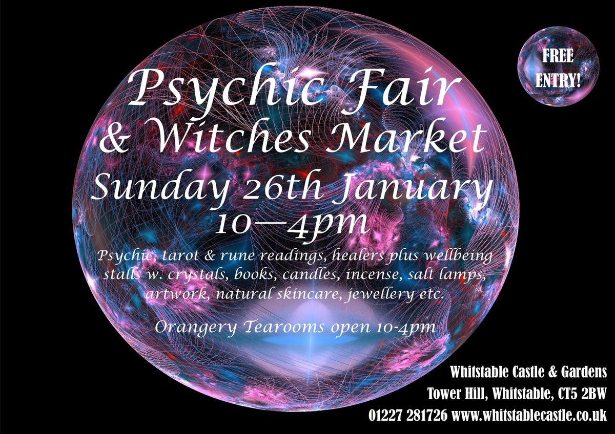 Psychic Fair & Witches Market @ Whitstable Castle