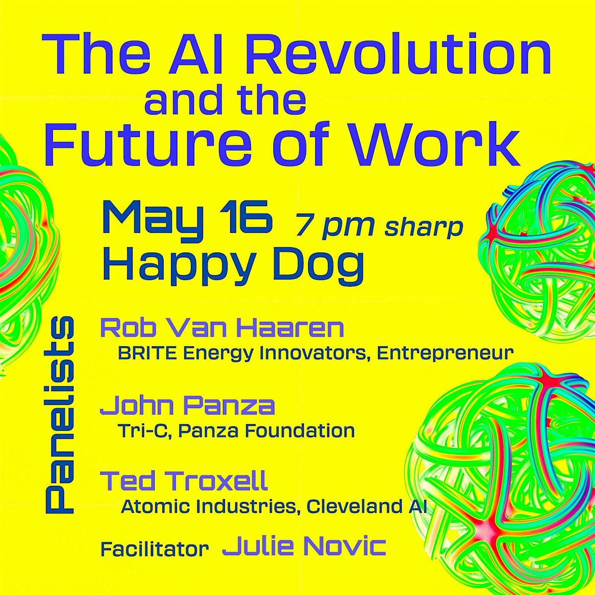 The AI Revolution & The Future of Work - a Panel Discussion