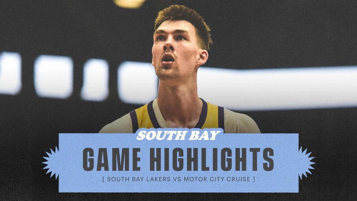 South Bay Lakers vs. Motor City Cruise