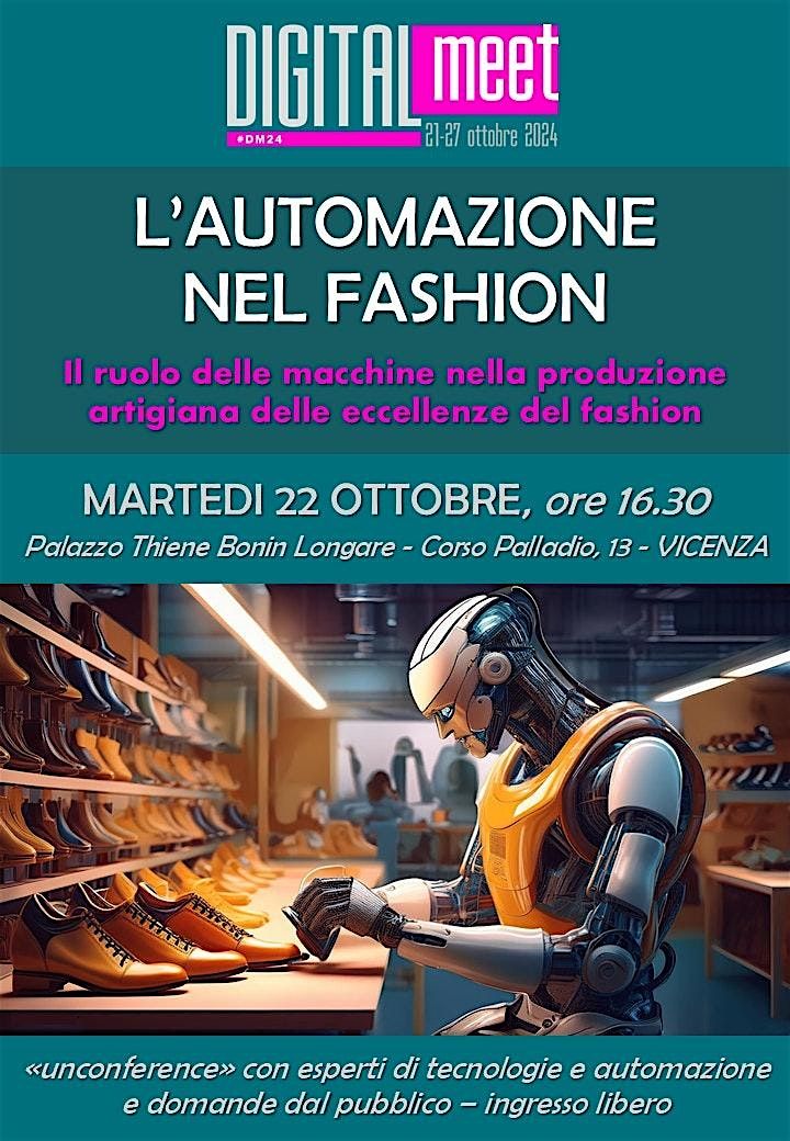 "L'Automazione nel Fashion" DigitalMeet 2024 - Vicenza