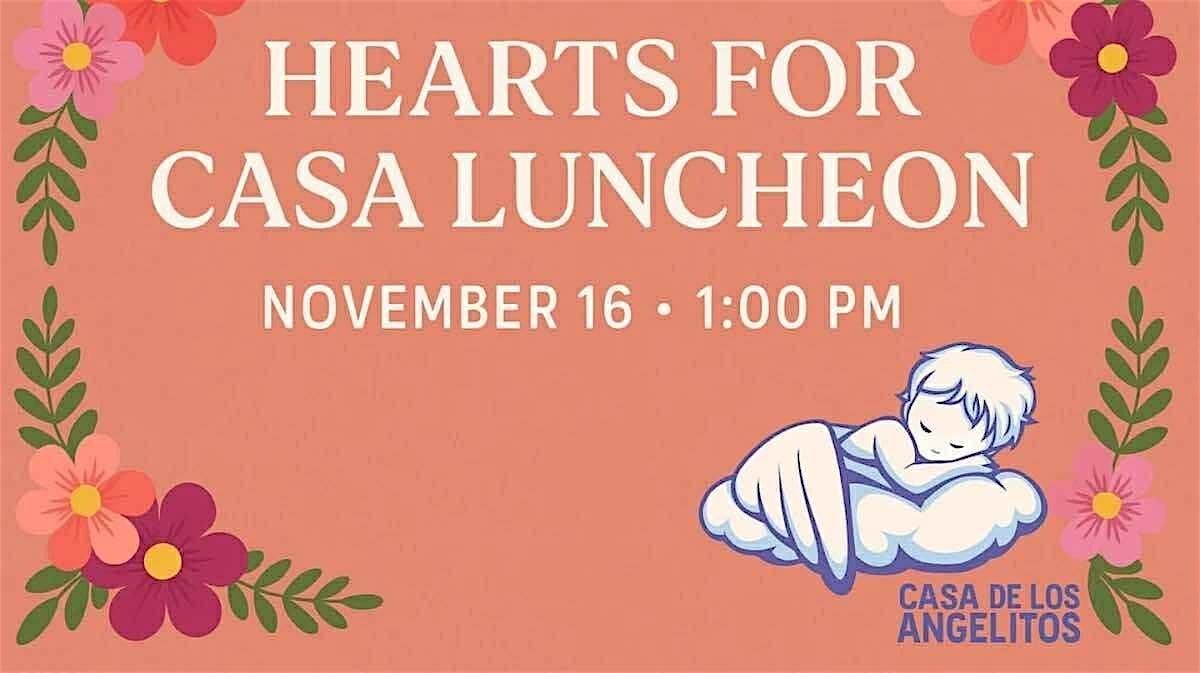 Hearts for Casa Luncheon & Bingo - Discover the Power of Hope