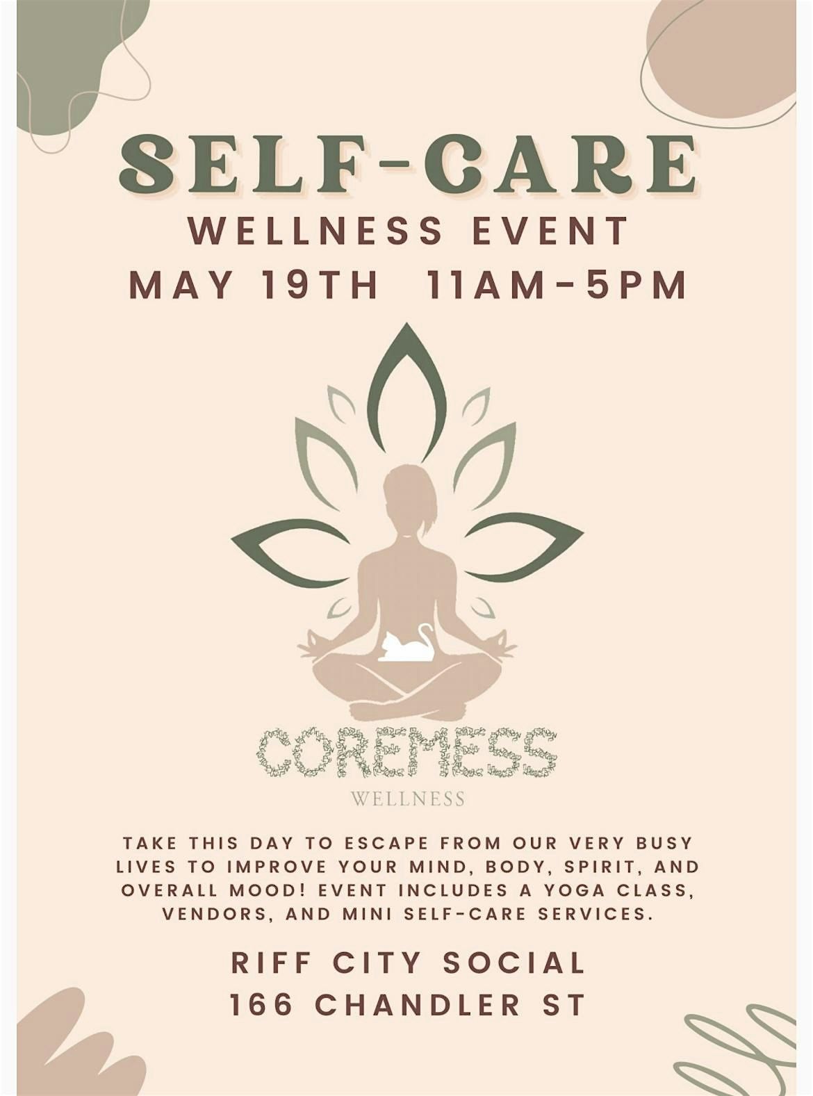 Self-Care Wellness Event