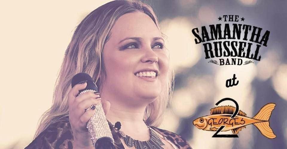 Samantha Russell Band BACK at Two George's, Boynton Beach