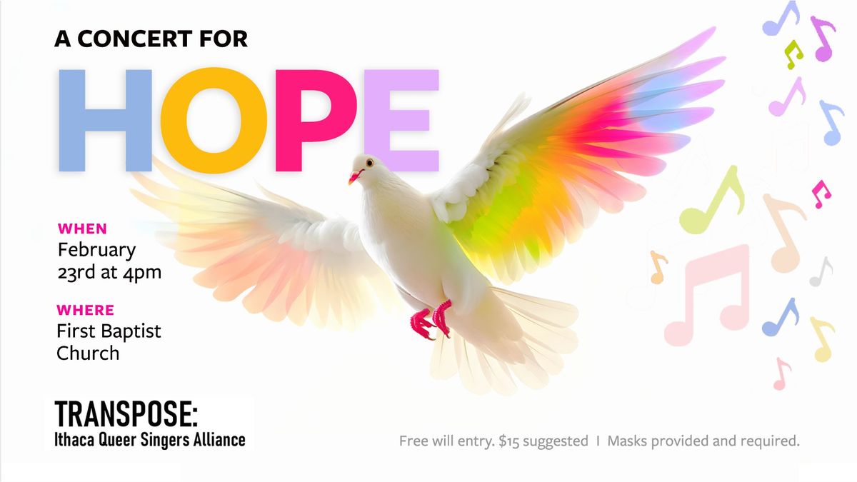 Transpose: A Concert for Hope