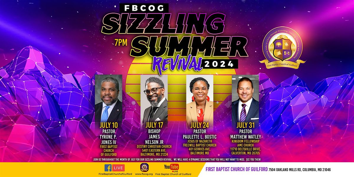 FBCoG Sizzling Summer Revival 2024