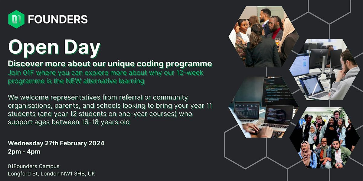 Open Day: Discover more about our unique 12 week coding programme