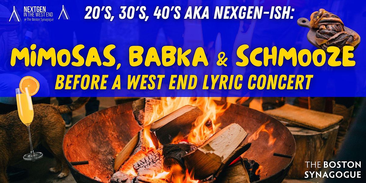 NexGen Mimosas, Babka & Schmooze Before a West End Lyric Concert