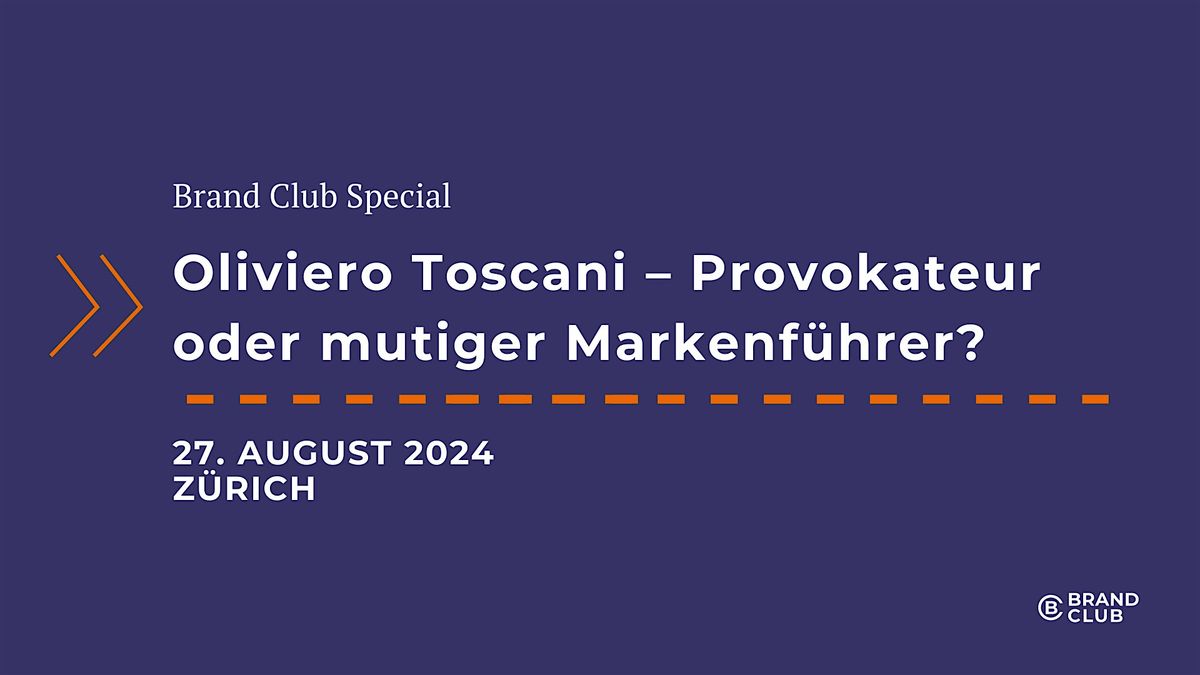 BC Special: Toscani \u2013 Provokateur oder mutiger Markenf\u00fchrer?