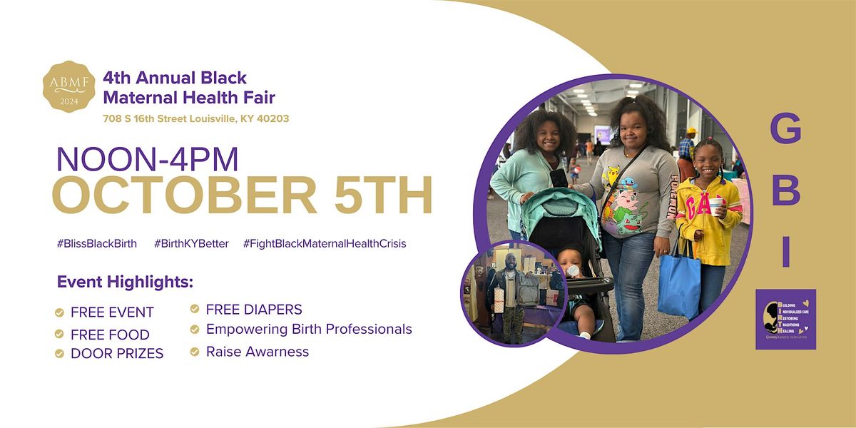 4th Annual Black Maternal Health Fair
