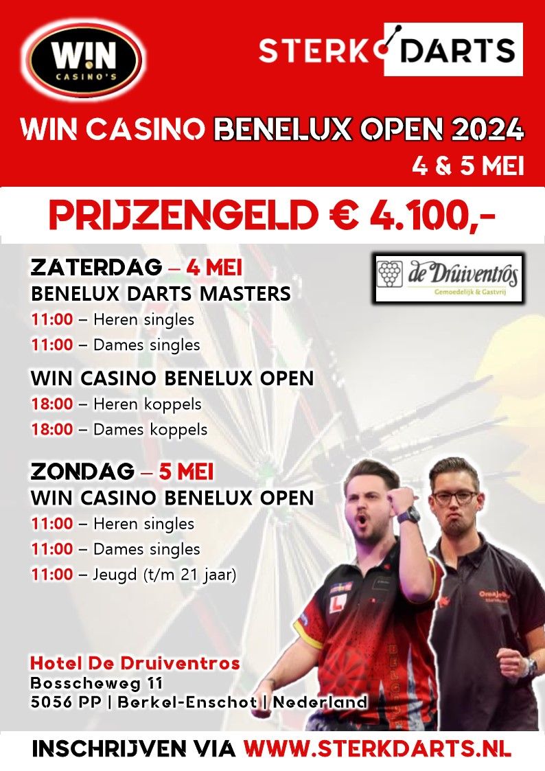 WIN Casino Benelux Open 2024