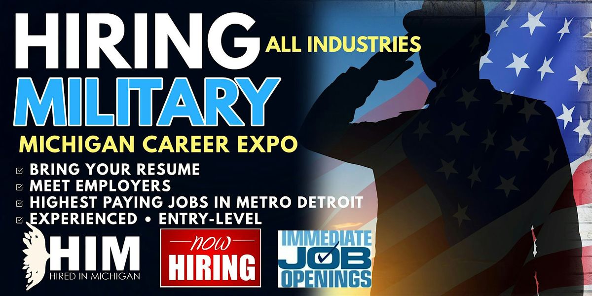 Michigan Military Job Fair 2024