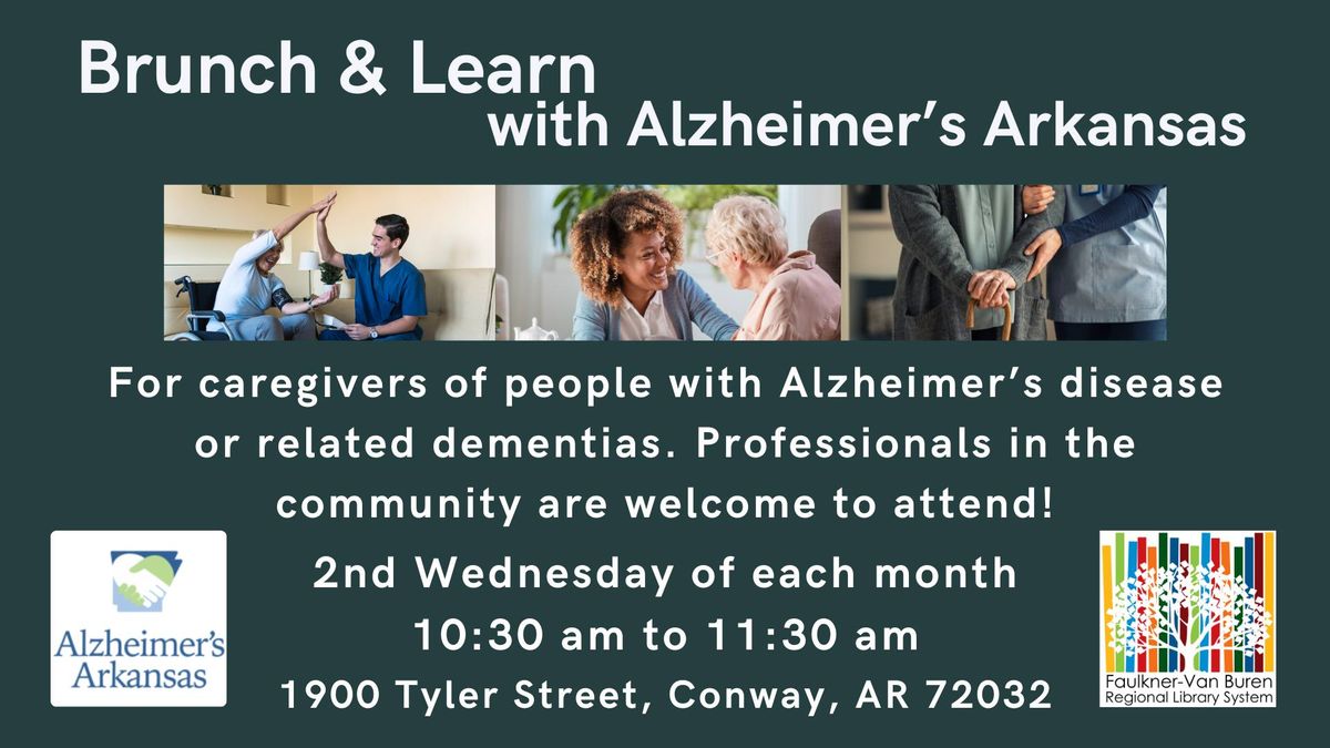 Brunch & Learn with Alzheimer's Arkansas