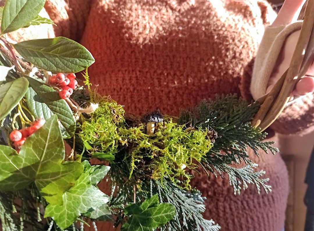 Forest floor' Seasonal Wreath Making at Tibetan Kitchen