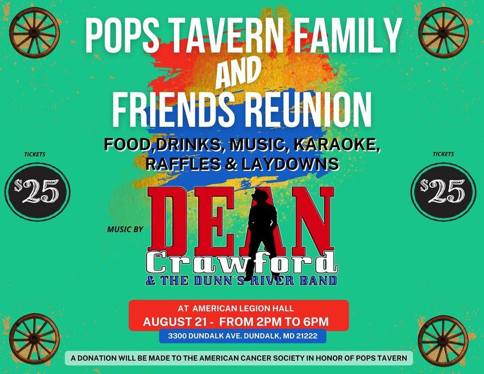 Pops Tavern Family and Friends Reunion